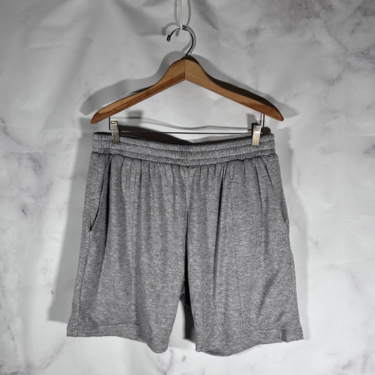 Strawberry Grey Cashmere Shorts