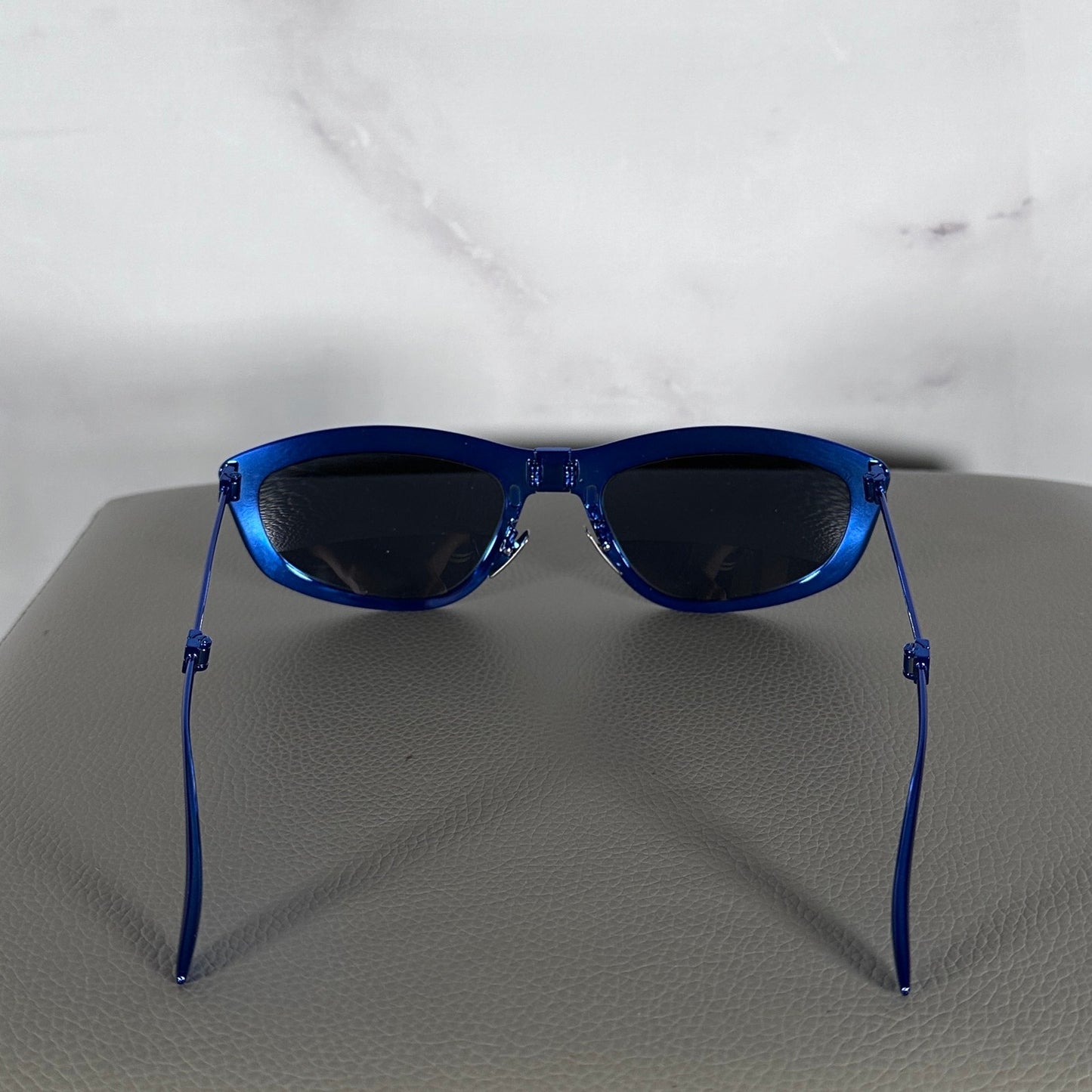 Givenchy GV24900U Blue Cateye Folding Sunglasses