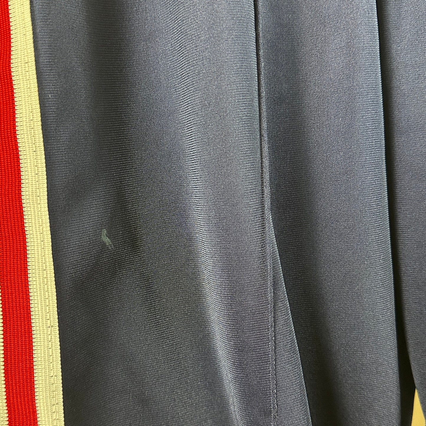 Vintage 80s The Finals Navy Pleated Track Pants