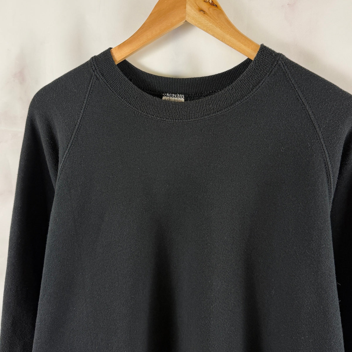 Vintage Jerzees Black Crewneck Sweatshirt