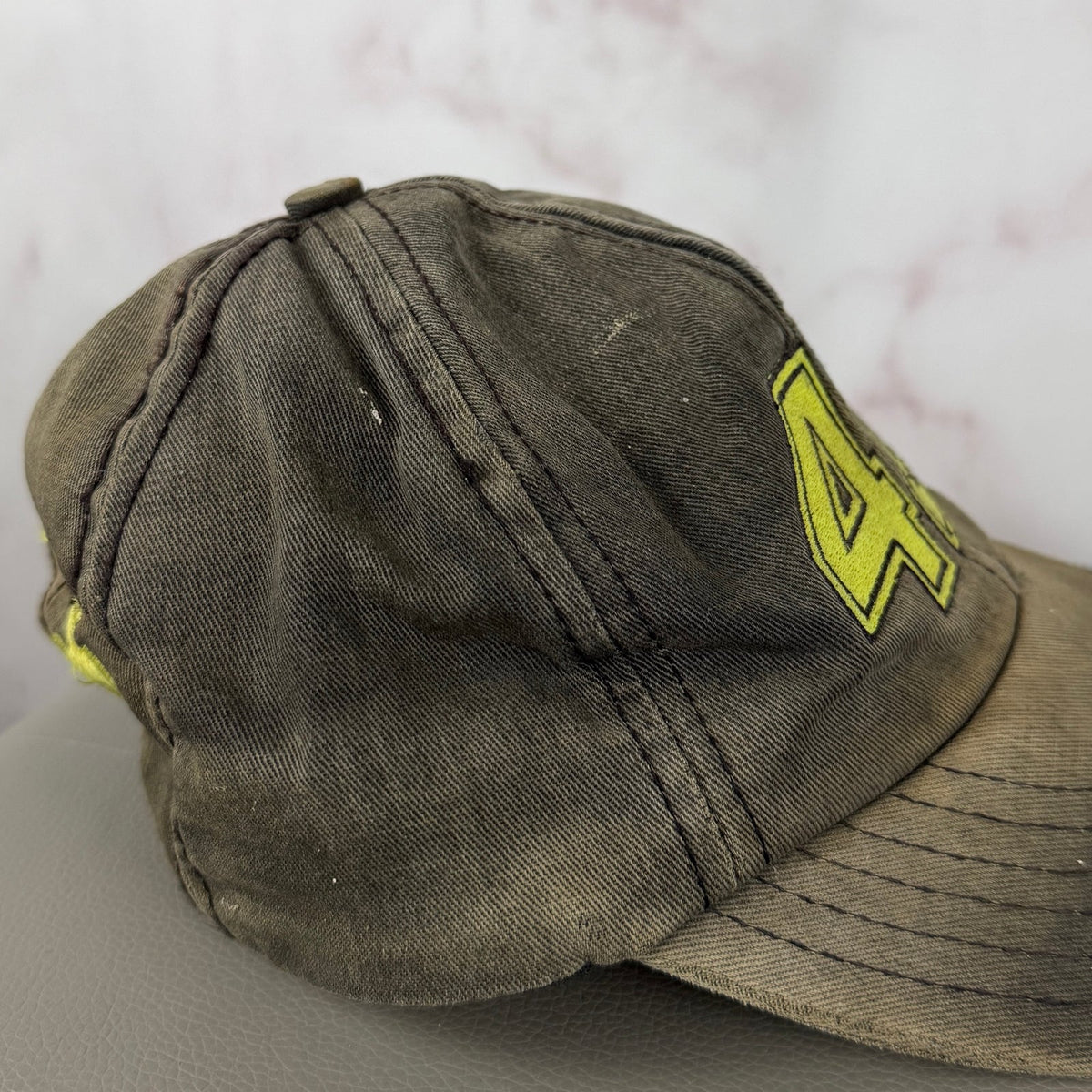 Vintage 90s Kyle Petty #42 Winston NASCAR Sun Faded Hat
