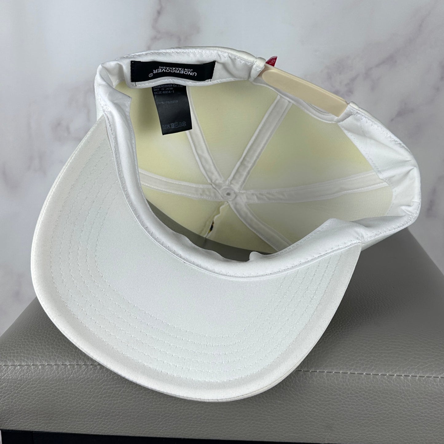 Undercover White Butterfly Print Hat