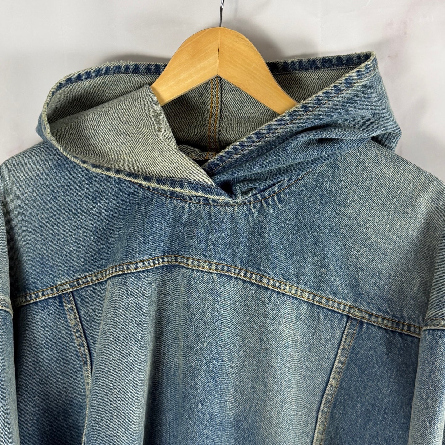 Balenciaga A/W22 Denim Hoodie
