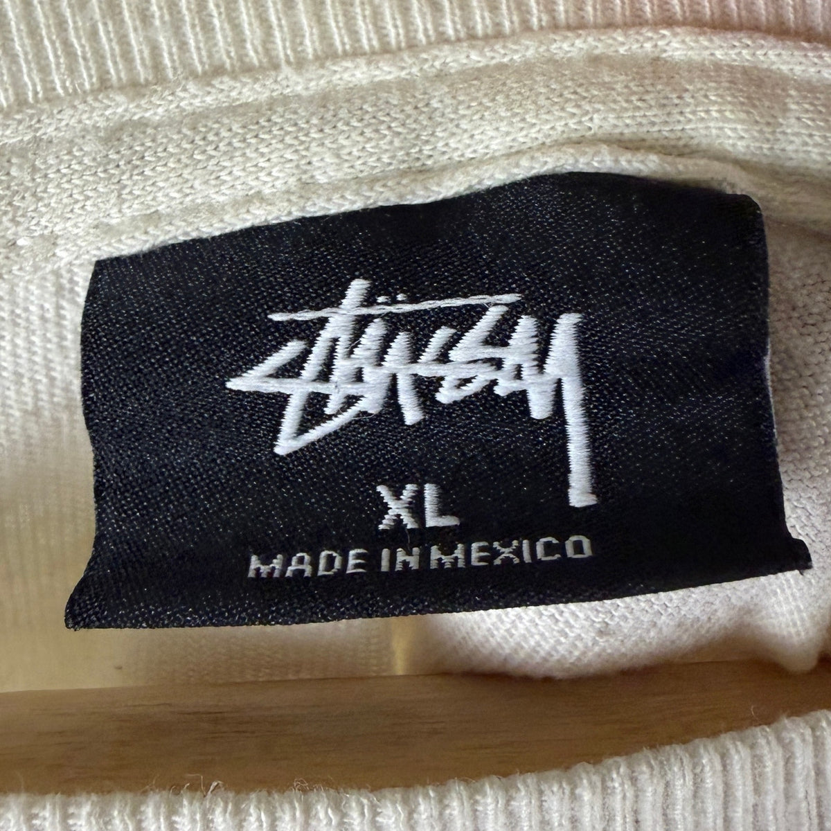 Stussy White Logo Longsleeve