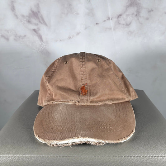 Polo Ralph Lauren Vintage Distressed Tan Dad Hat