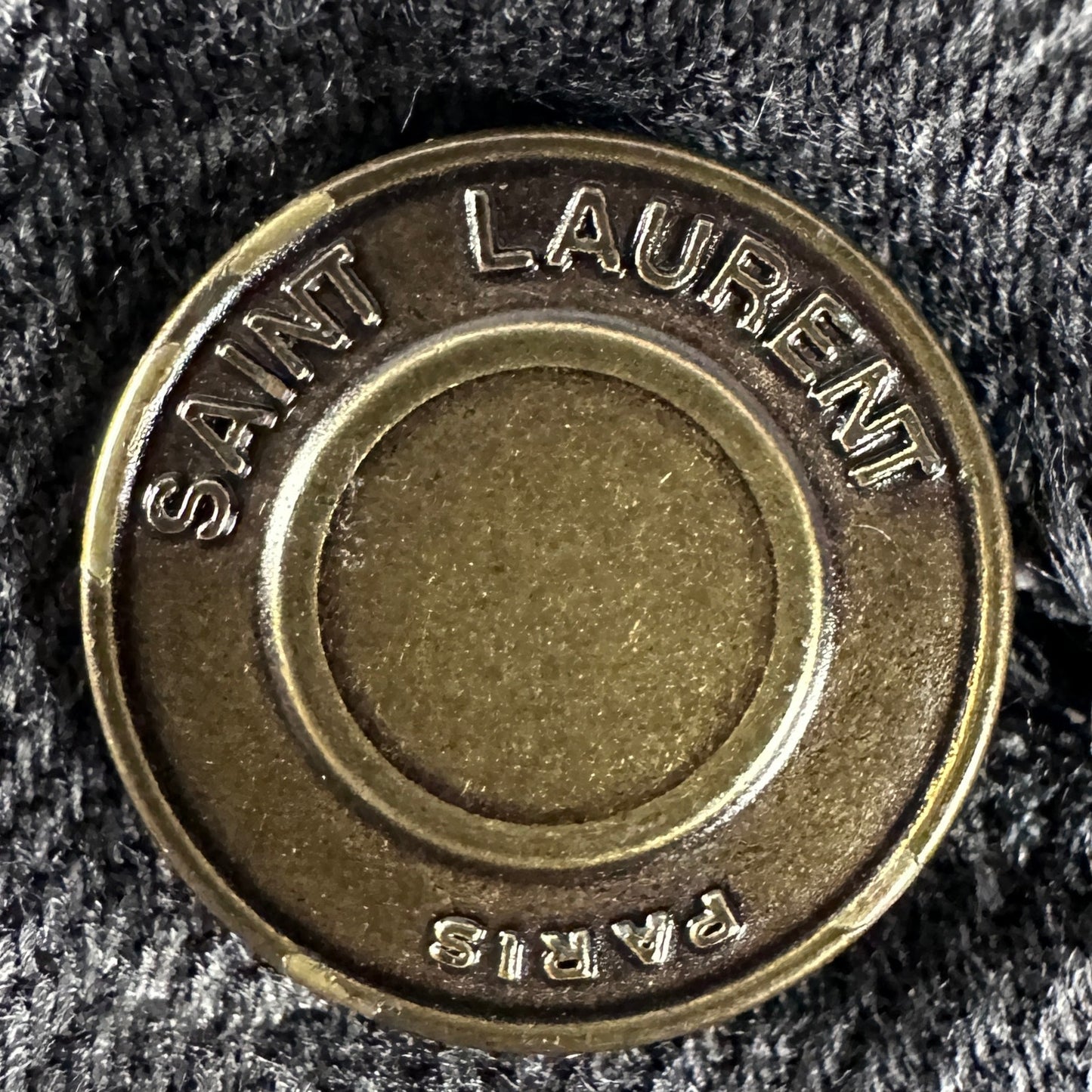 Saint Laurent Paris D02 Black Skinny LW Hedi Slimane Denim