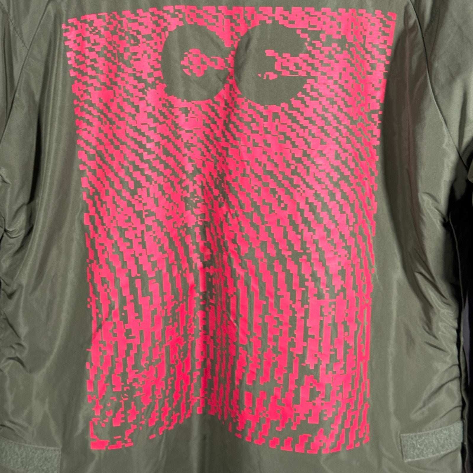 Cav Empt Green Half-Zip Pullover