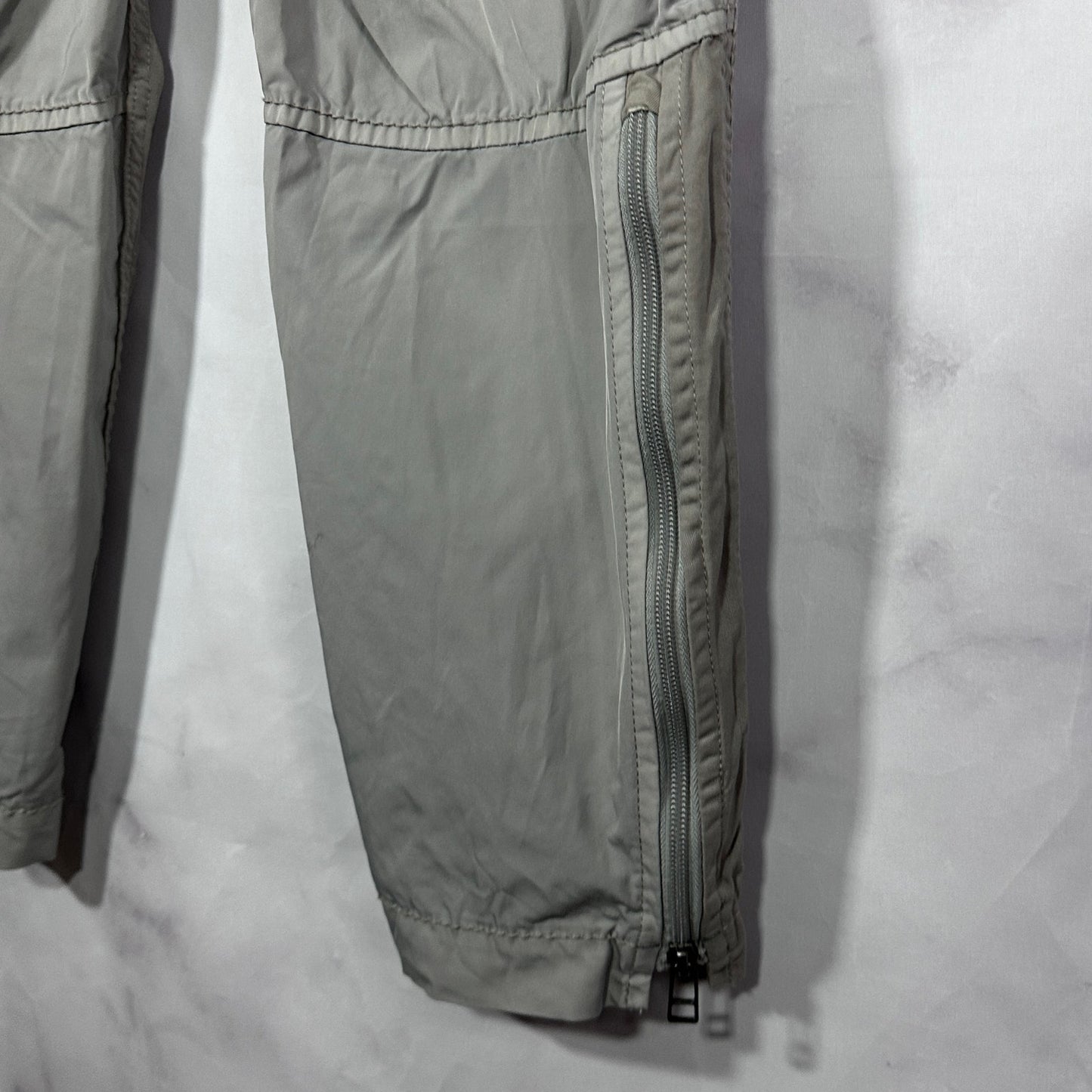 Issey Miyake 2-Tone Zipper Pants