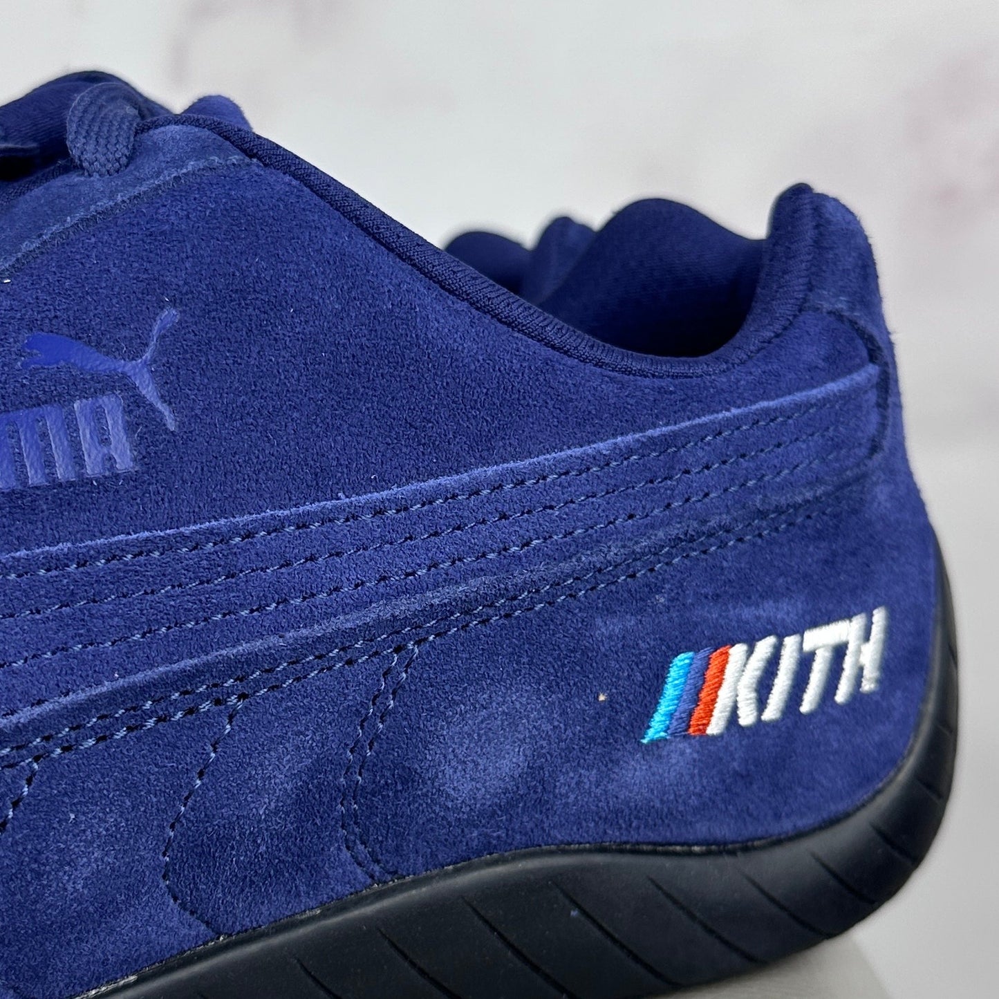 Puma x Kith x BMW Speedcat Blue Suede Friends & Family Sample