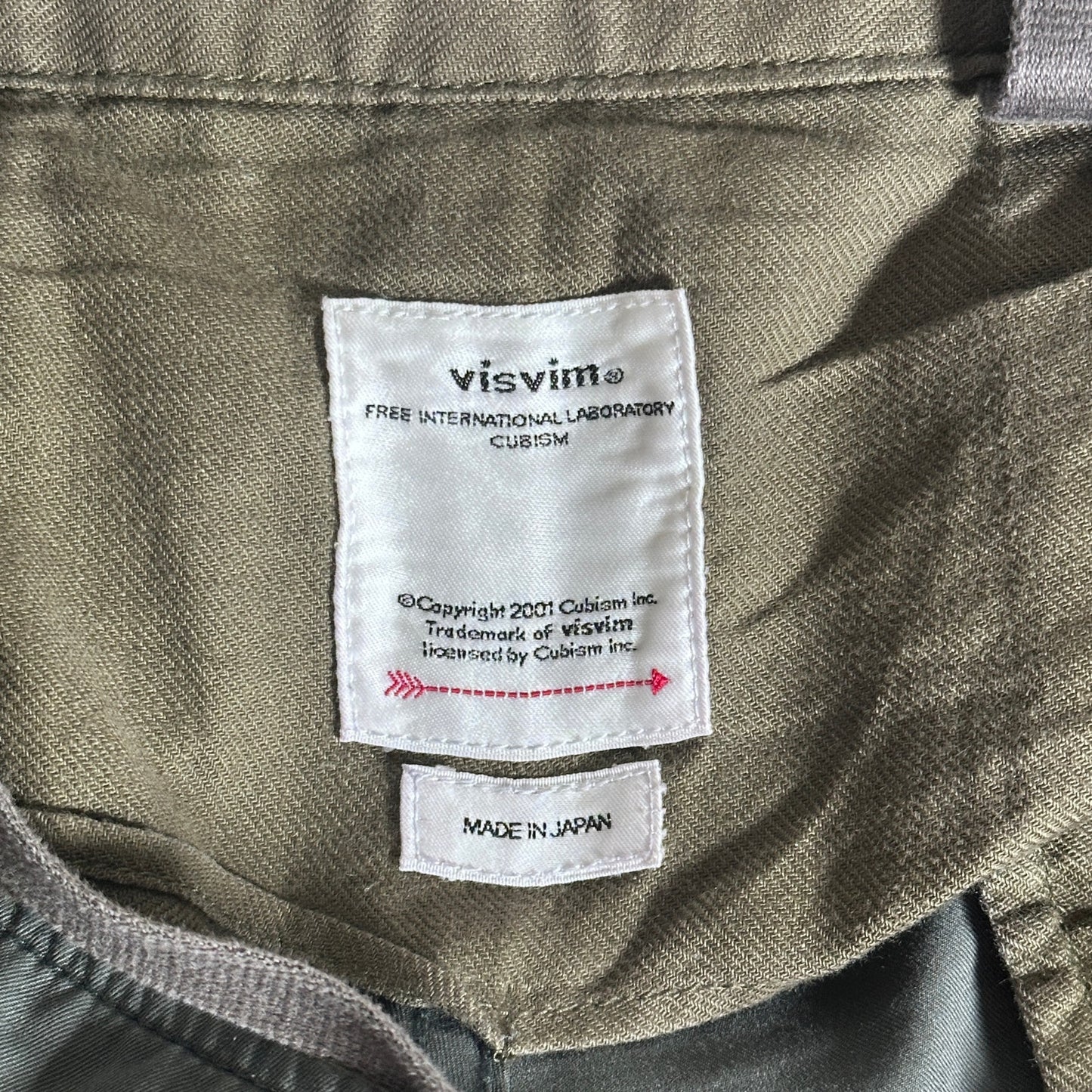 Visvim Eiger Green Sample Sanction Cargo Parachute Pant