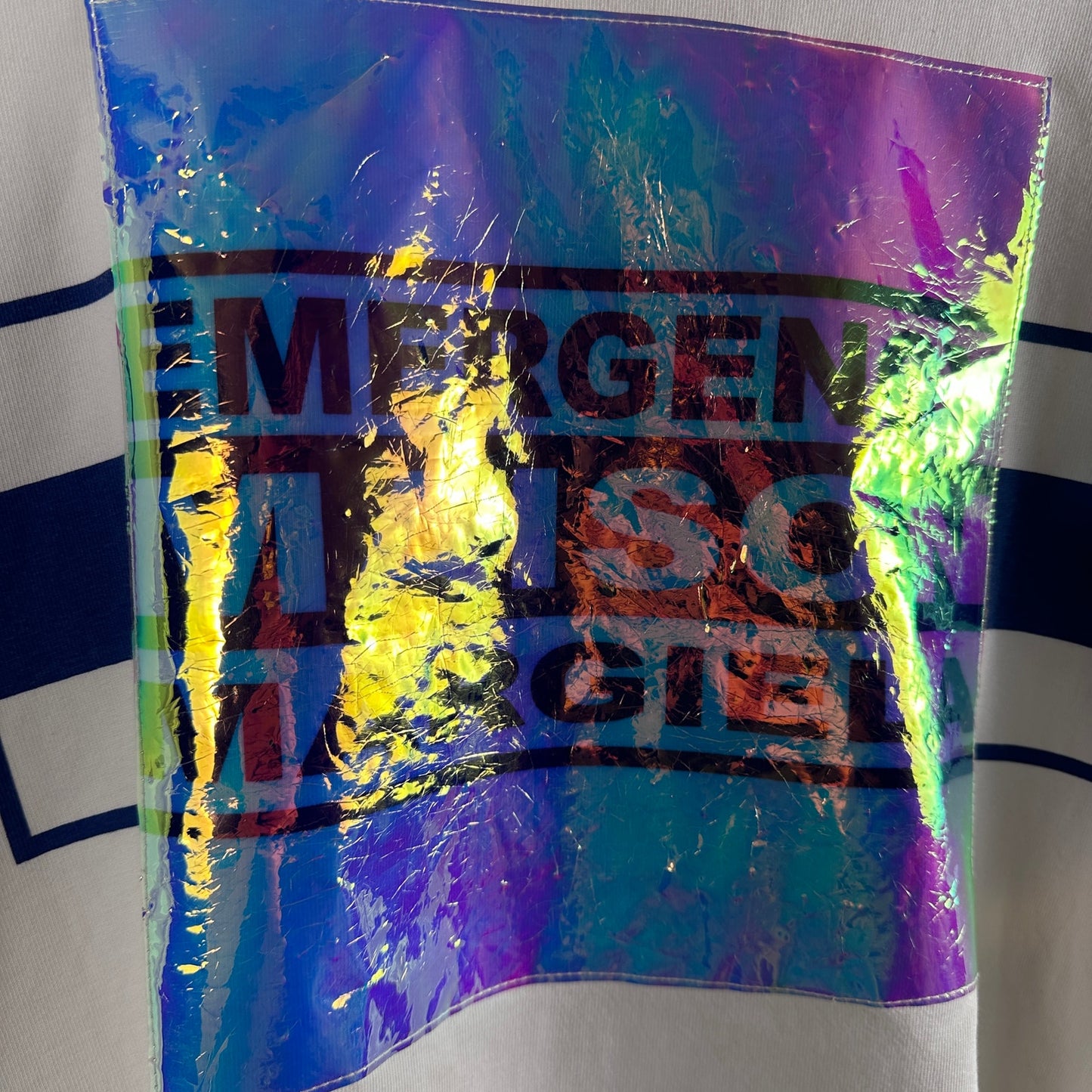 Maison Margiela F/W19 Holographic Emergency Tee