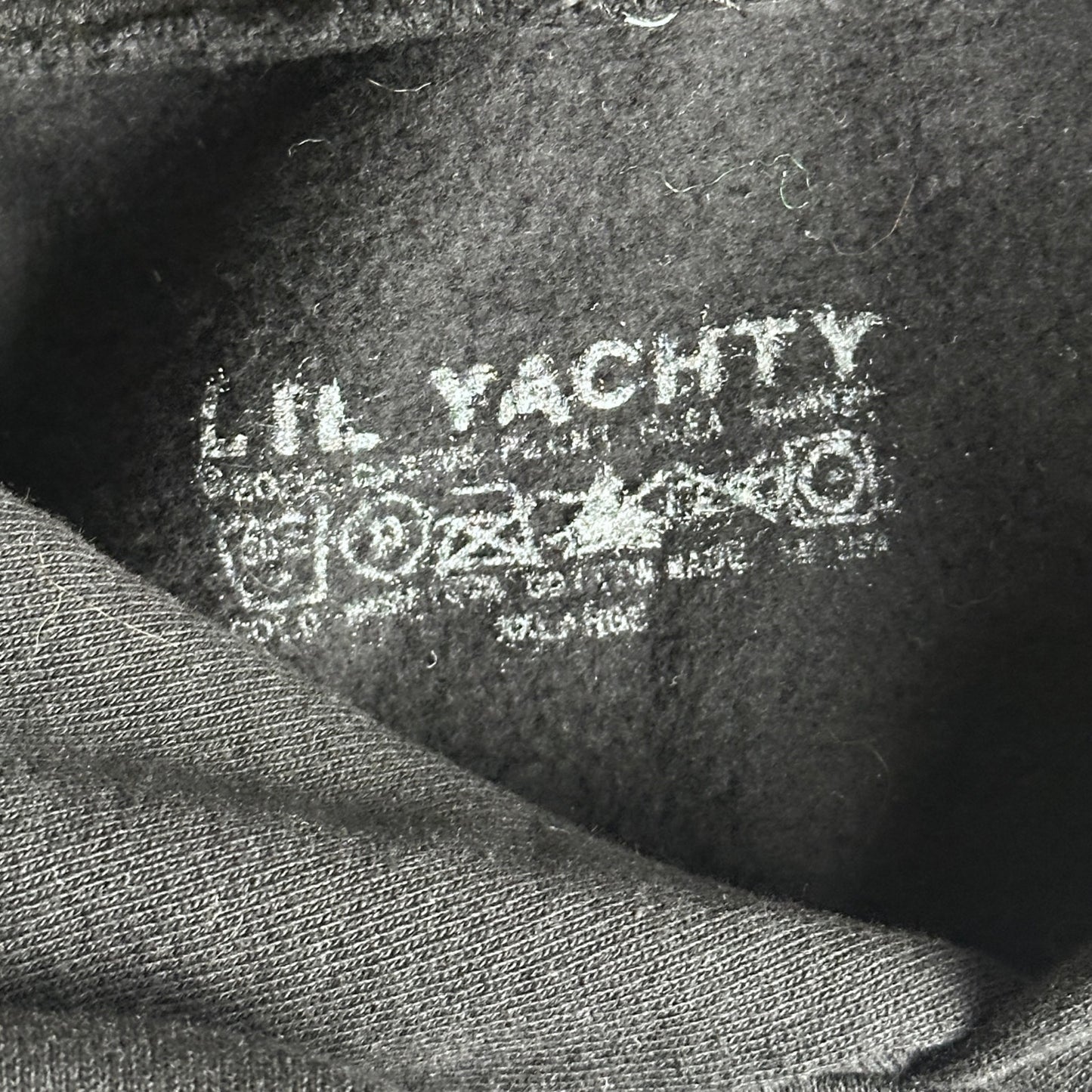 Cactus Plant Flea Market x Lil Yachty Coachella 2024 Black Print Hoodie