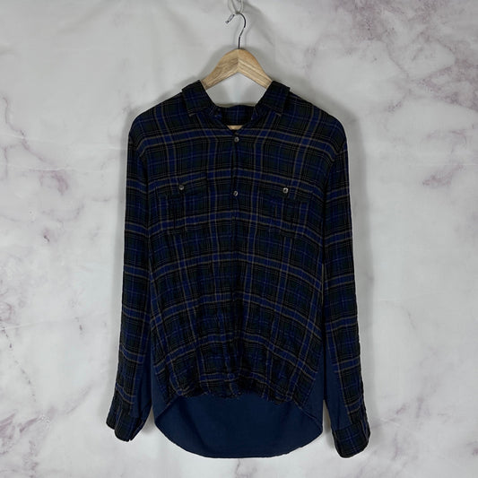 Undercover S/S07 Hybrid Bleeding Rose Flannel Shirt