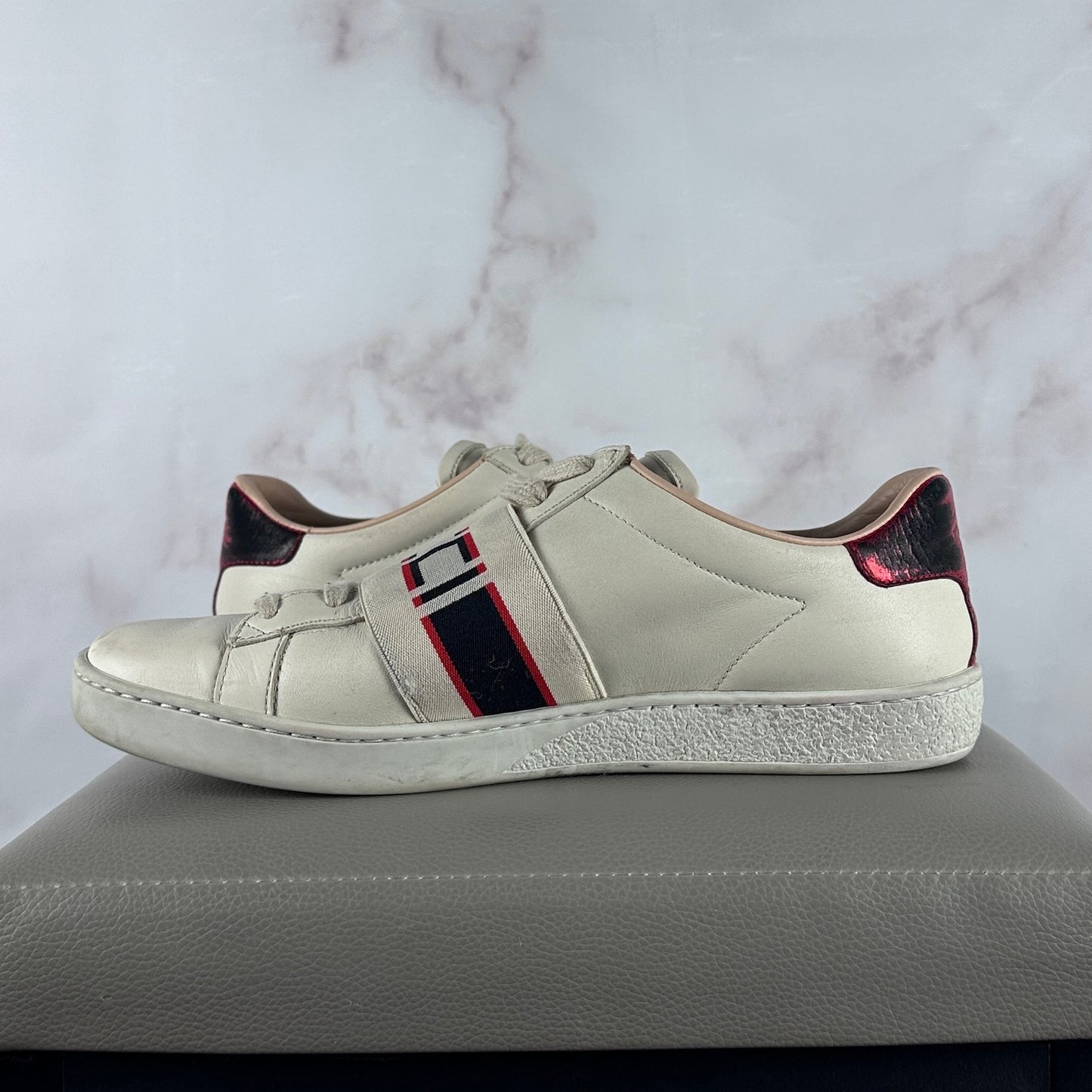 Gucci Ace Stripe White Low Sneaker