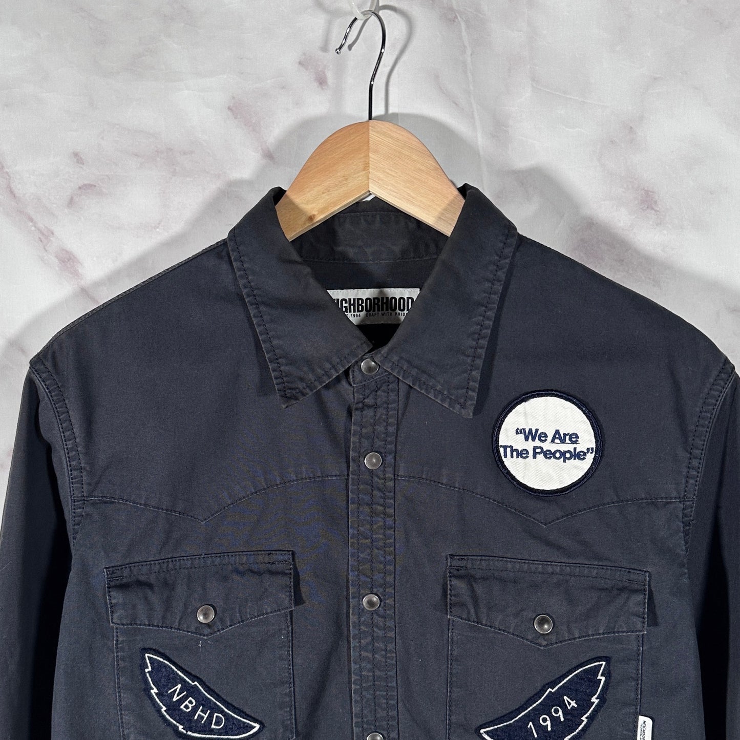 Neighborhood Navy Western Work Shirt