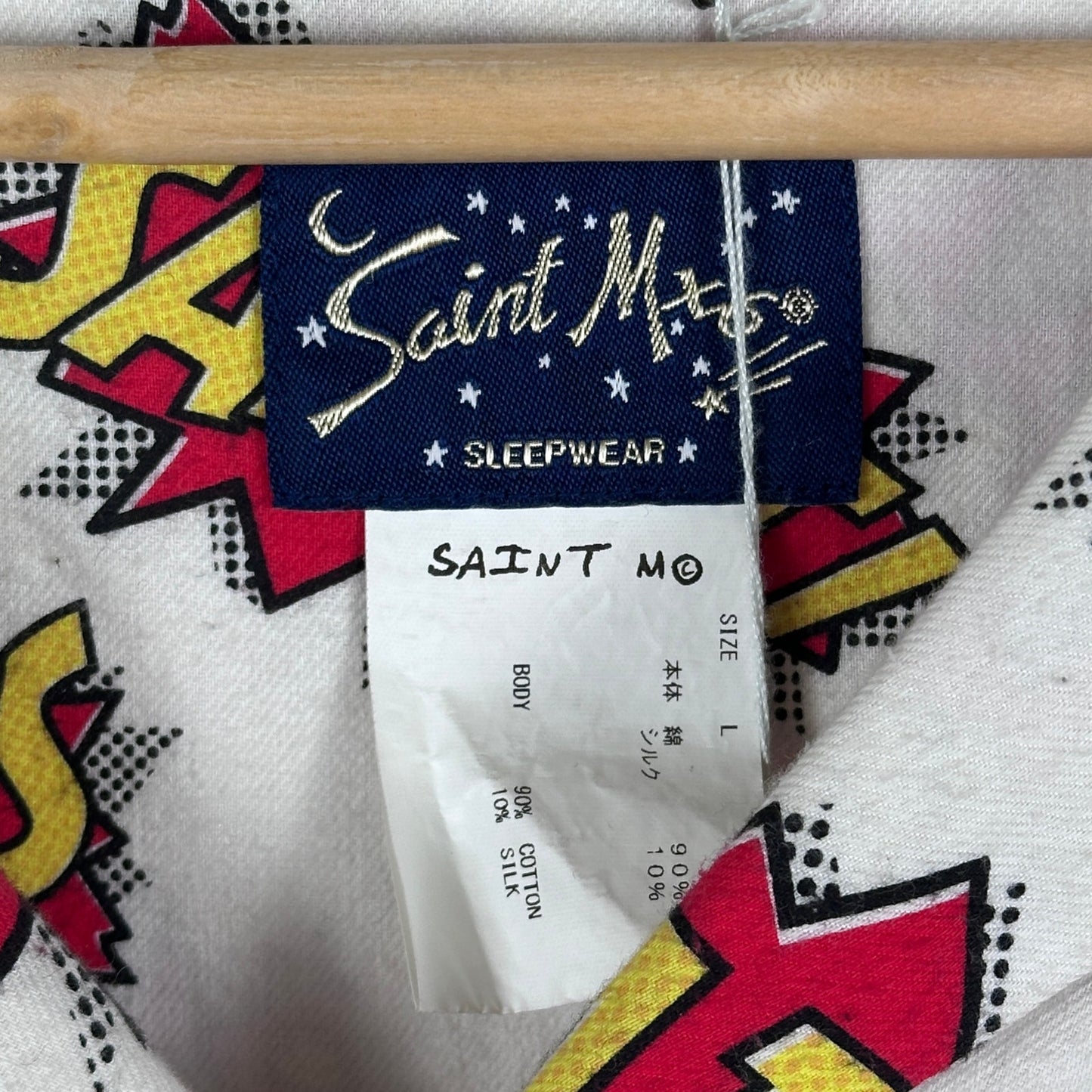 Saint Michael A/W22 POW Comic Button-Up Shirt