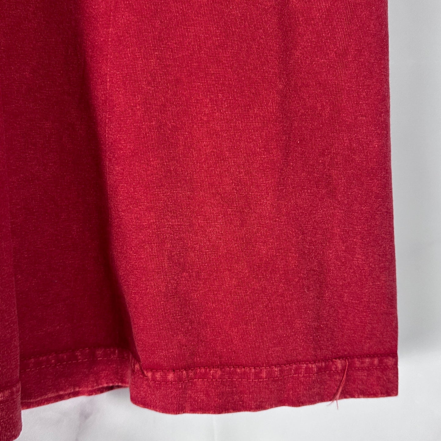 Los Angeles Apparel Red Overdyed Tee