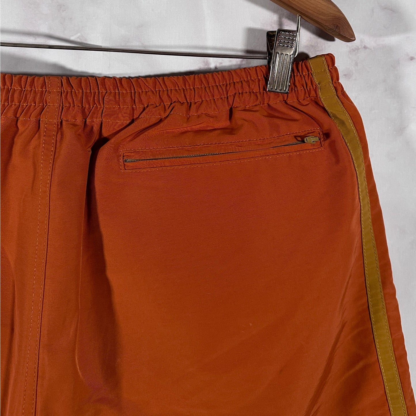 Bode Orange Rugby Shorts