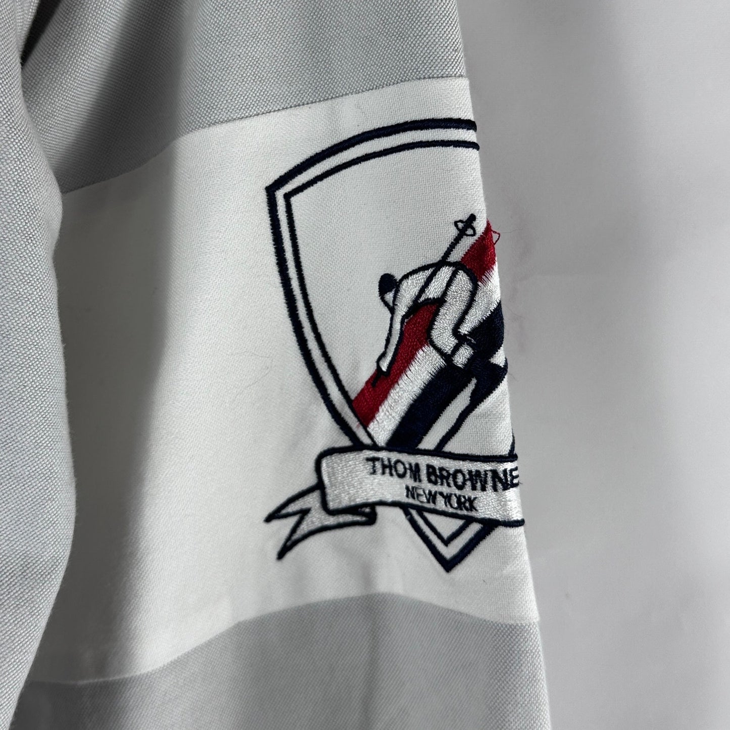 Thom Browne Oxford Arm Band Button-Up Shirt