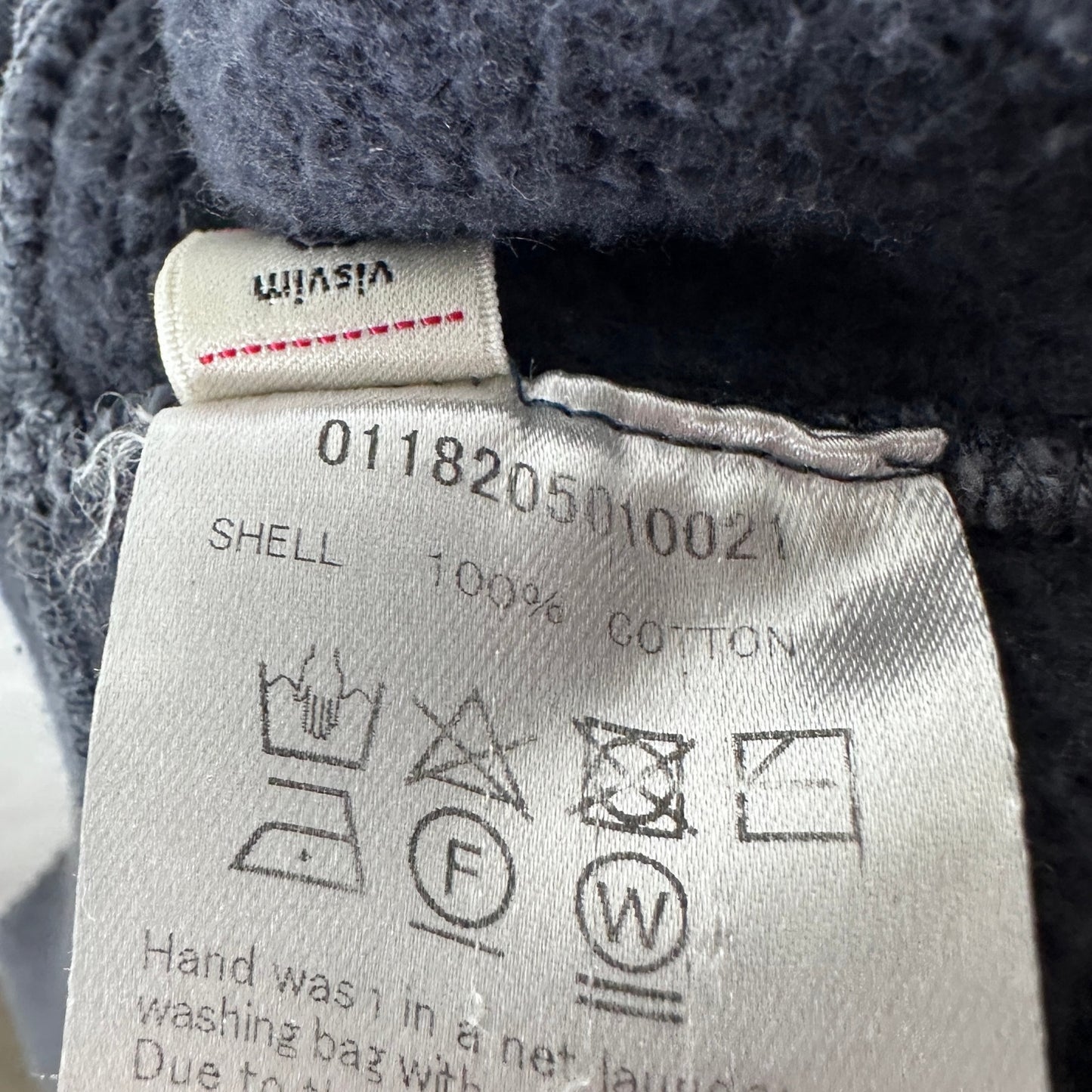 Visvim Jumbo SB Navy Hoodie