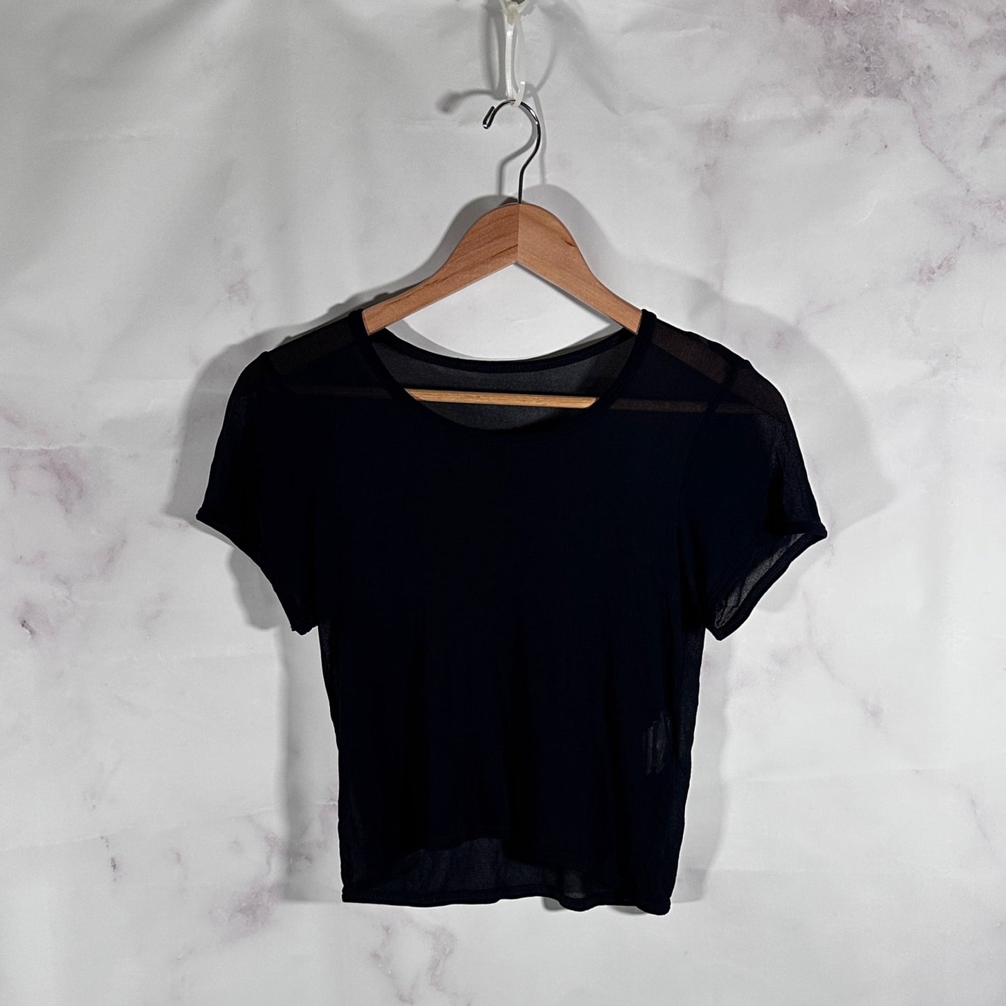 Comme des Garçons Archive AD1993 Black Mesh Tee