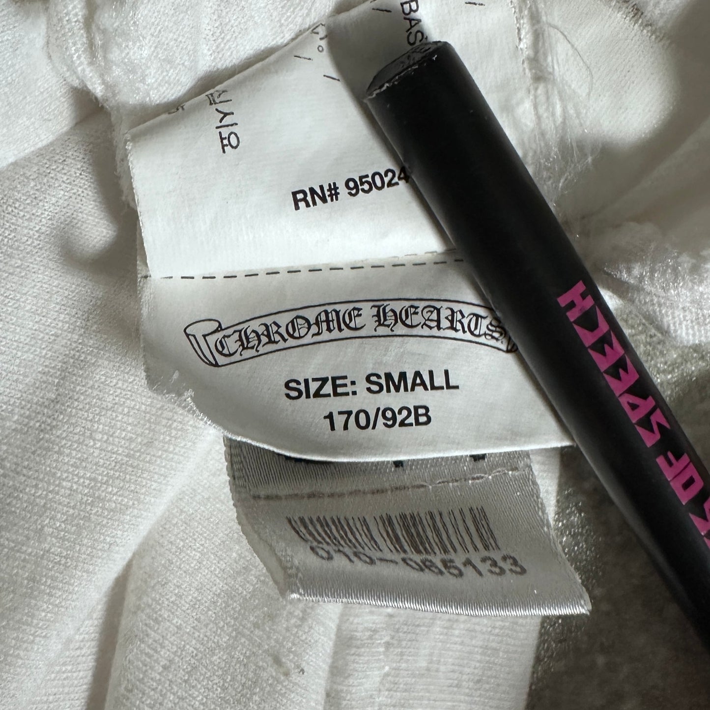 Chrome Hearts White American Flag Tee