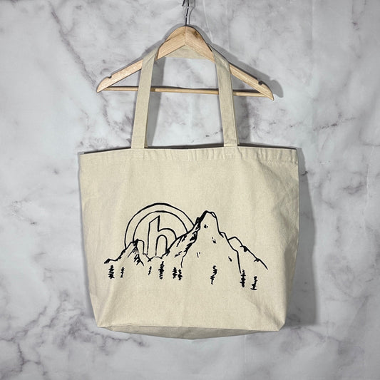 Hidden NY Cream Mountain Tote
