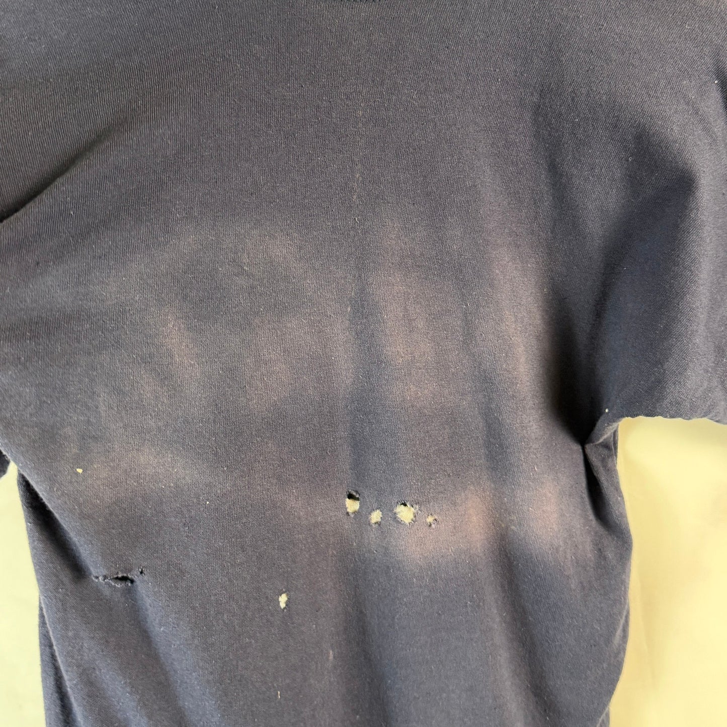 Vintage 80s Coca-Cola Double Face Navy Jersey Shirt