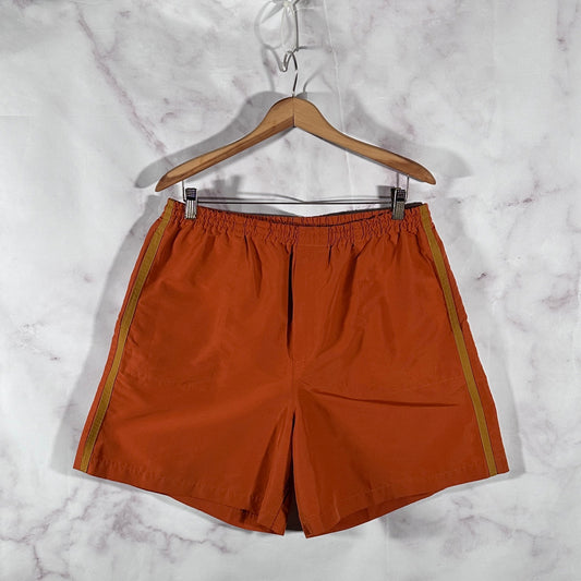 Bode Orange Rugby Shorts