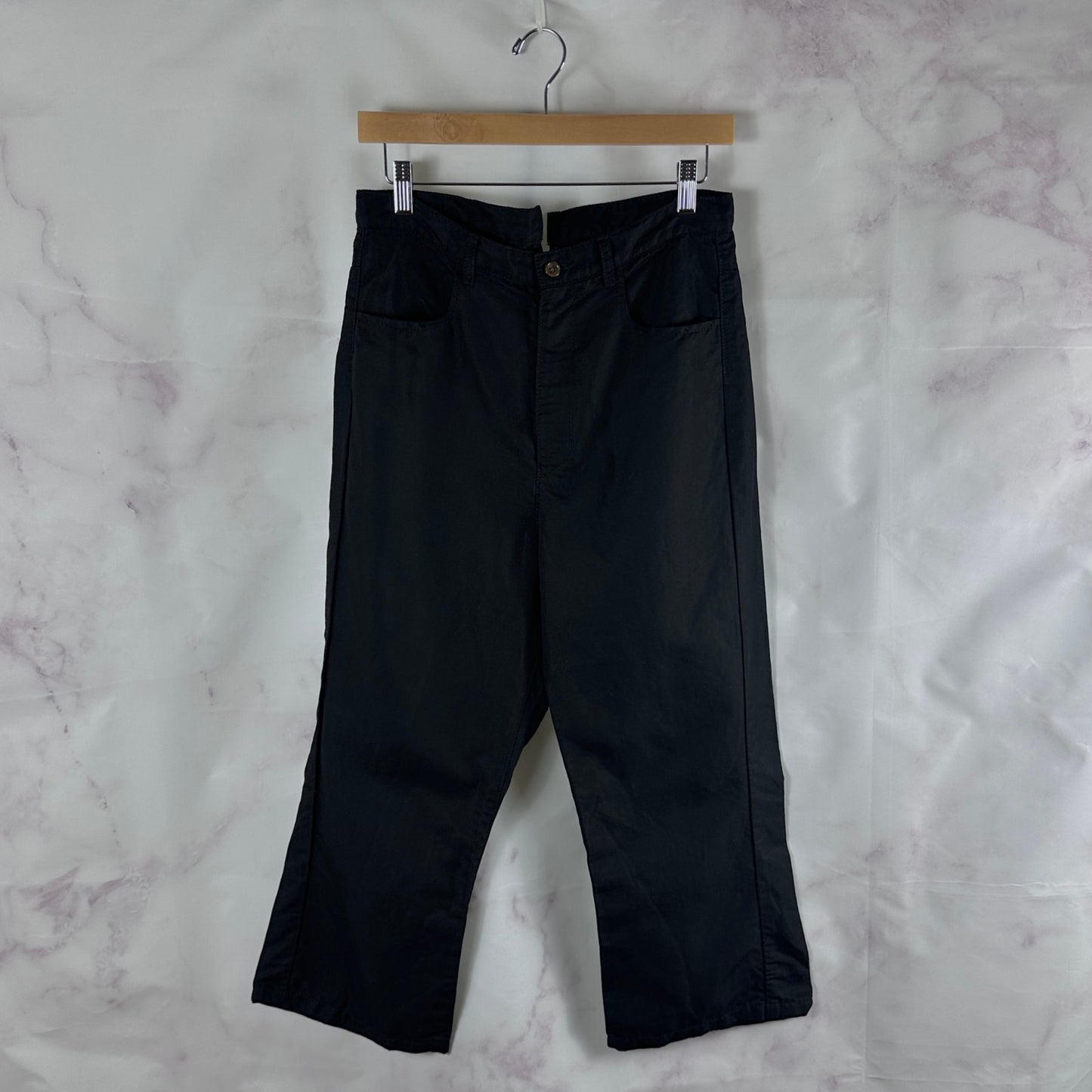 Comme des Garçons Tricot Linen Buckleback Highwater Pants