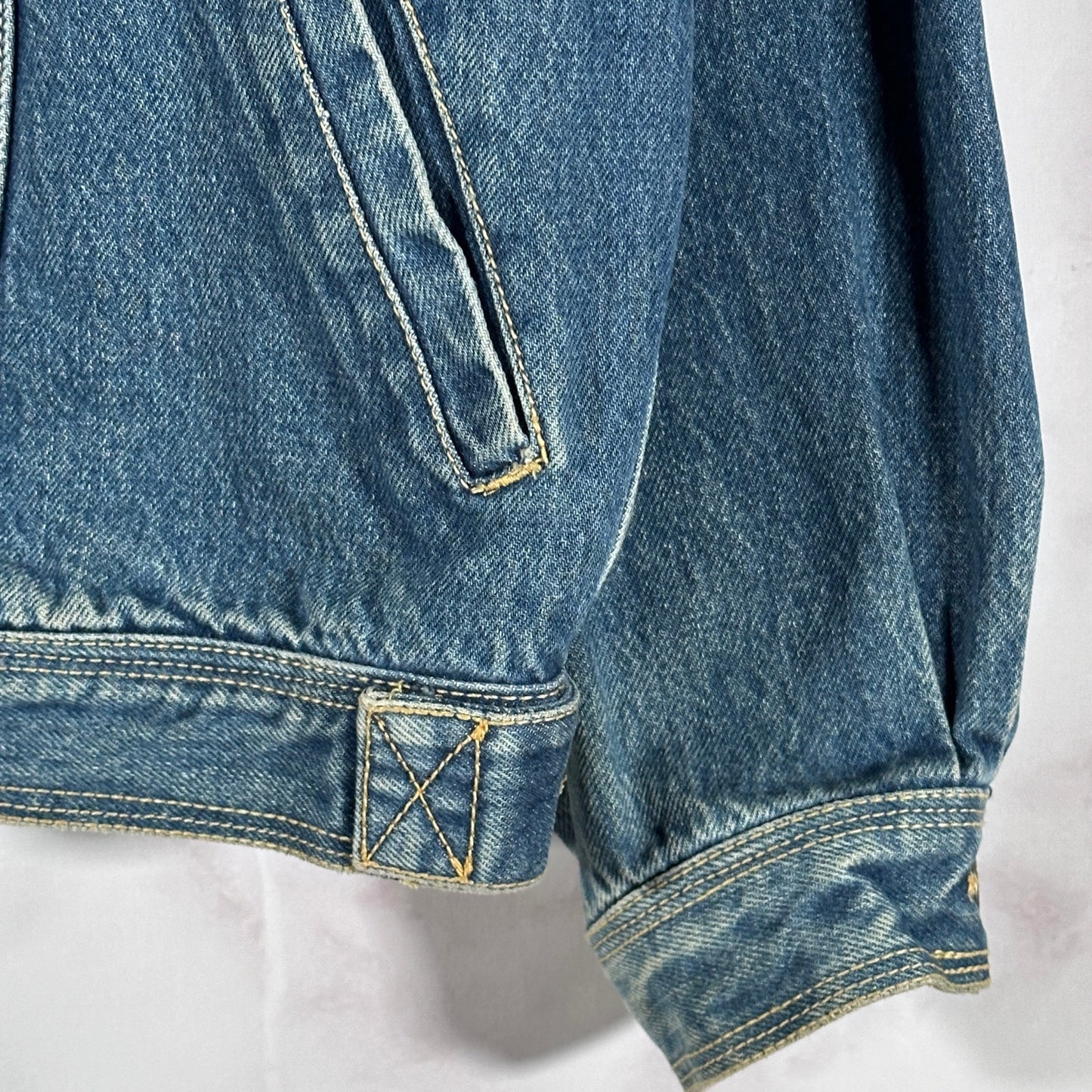 Vintage Marlboro Jean Jaures Denim Jacket