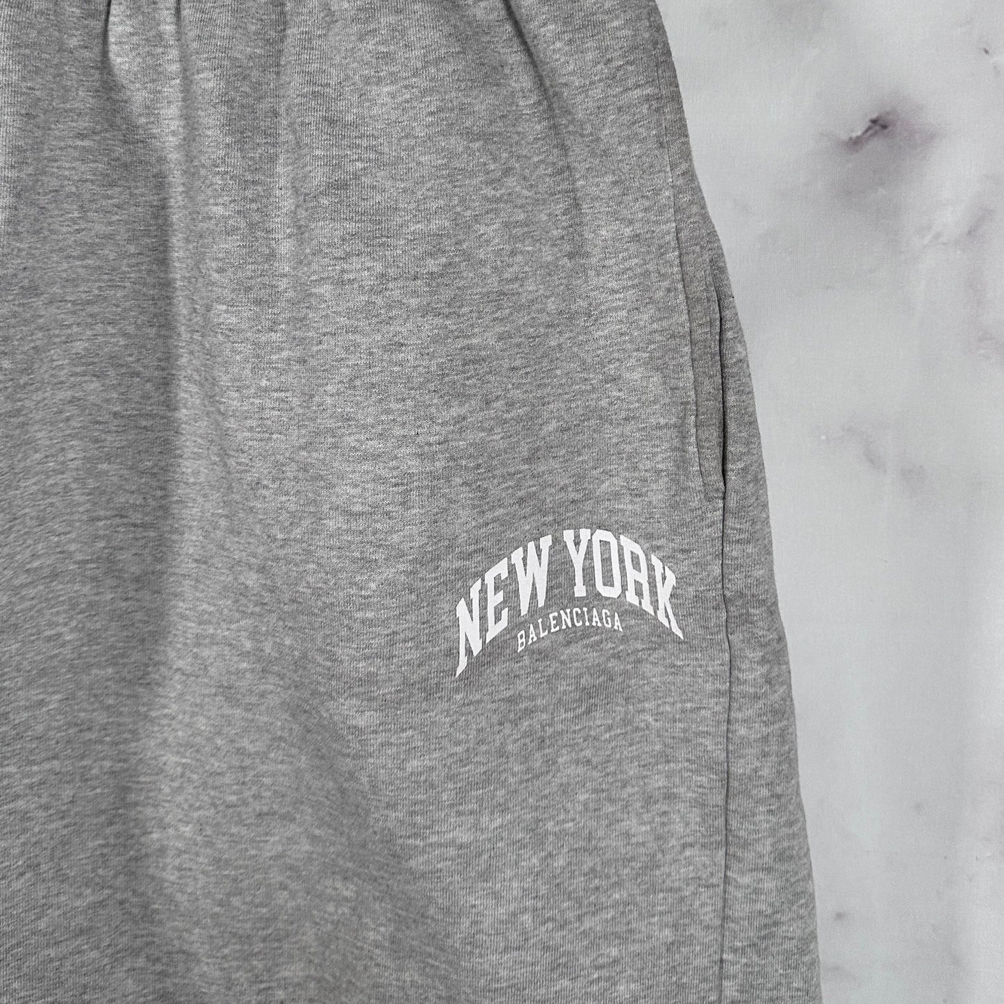 Balenciaga Limited Edition New York 1 of 50 Grey Sweatshorts