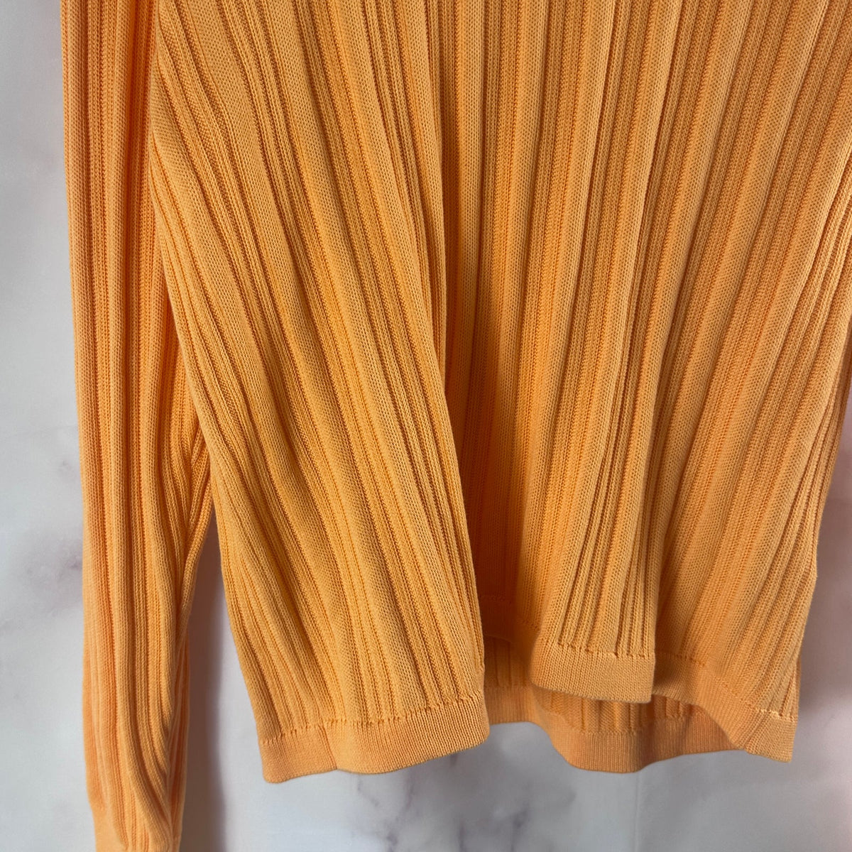 Adidas Humanrace Hazy Orange Knit Longsleeve Jersey
