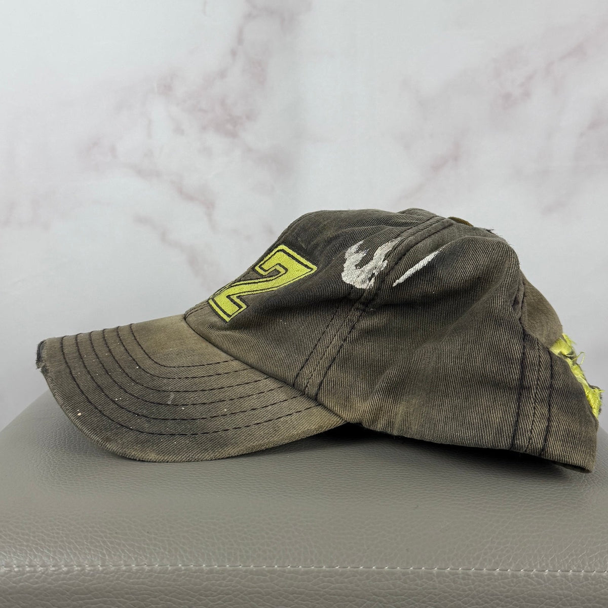 Vintage 90s Kyle Petty #42 Winston NASCAR Sun Faded Hat