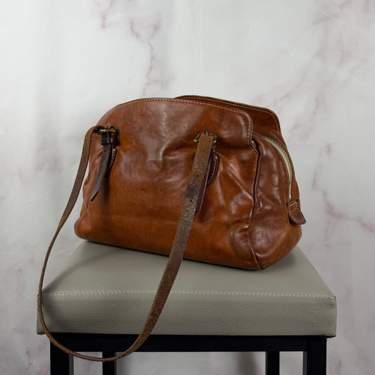 ANNAK Japan Handcrafted Leather Mini Boston Bag