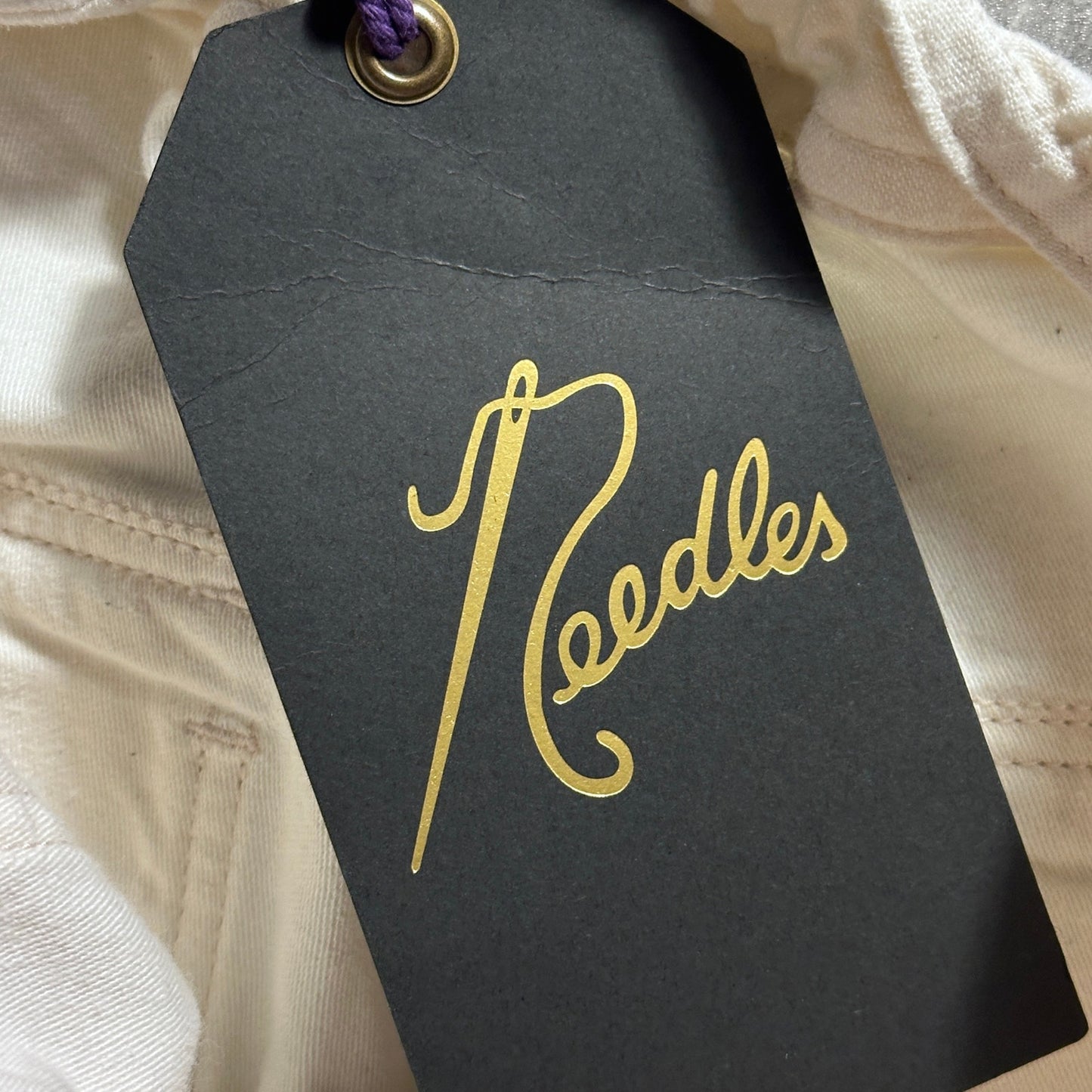 Needles White String Fatigue Pants