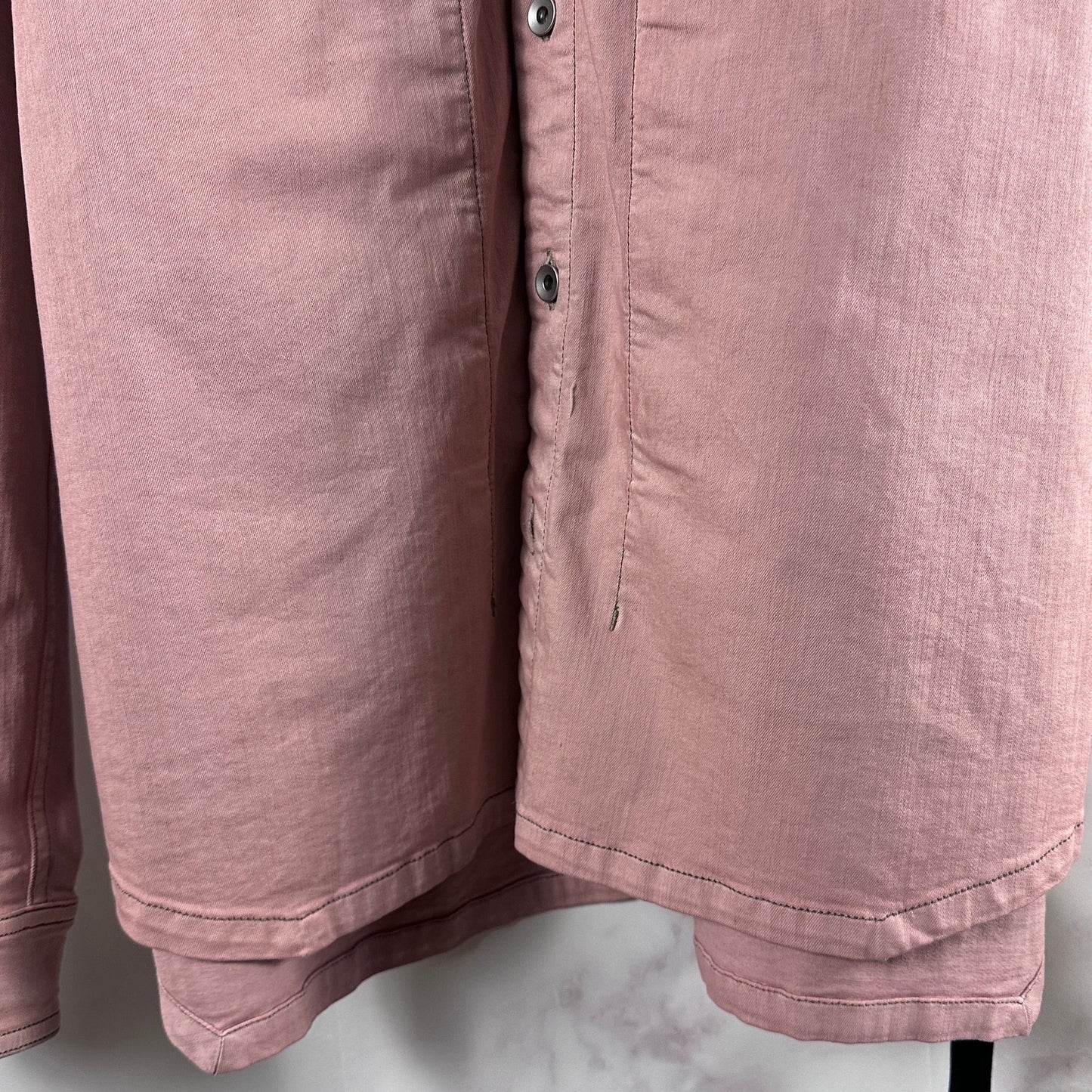 Rick Owens DRKSHDW S/S23 Edfu Faded Pink Outershirt