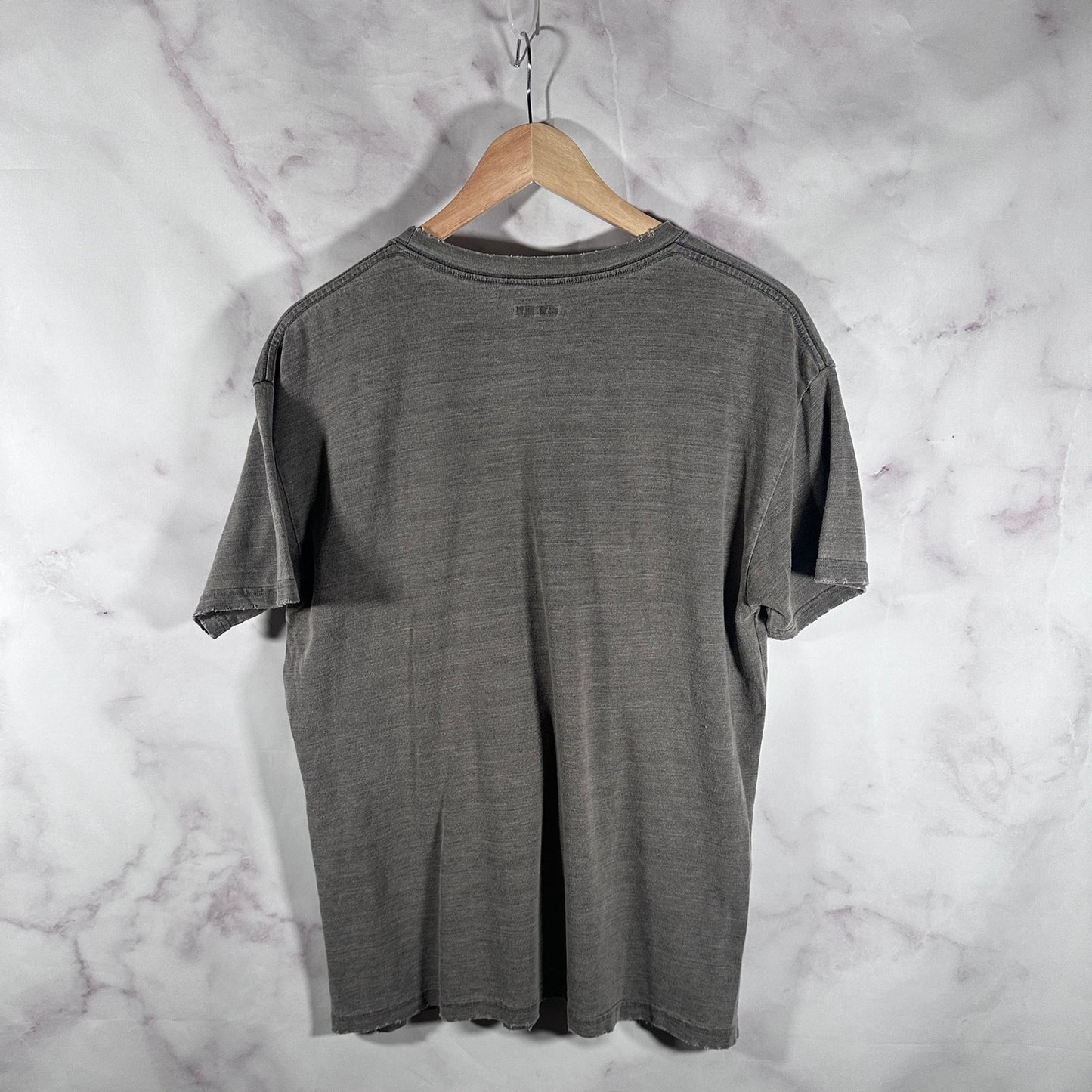 Kapital Sashiko & Boro Distressed Grey Tee