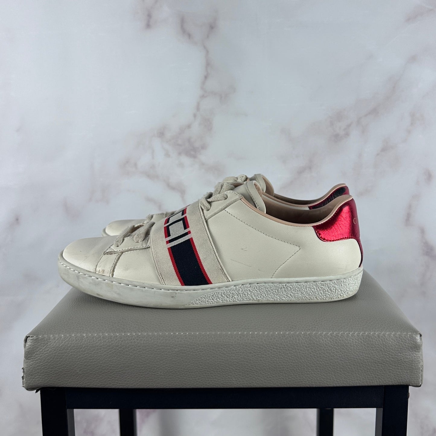 Gucci Ace Stripe White Low Sneaker