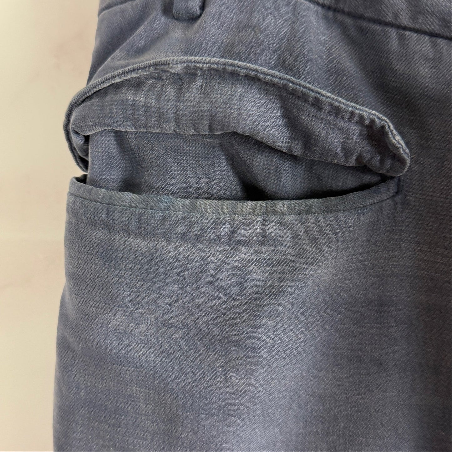 Maison Margiela French Blue Slim Cargo Pants