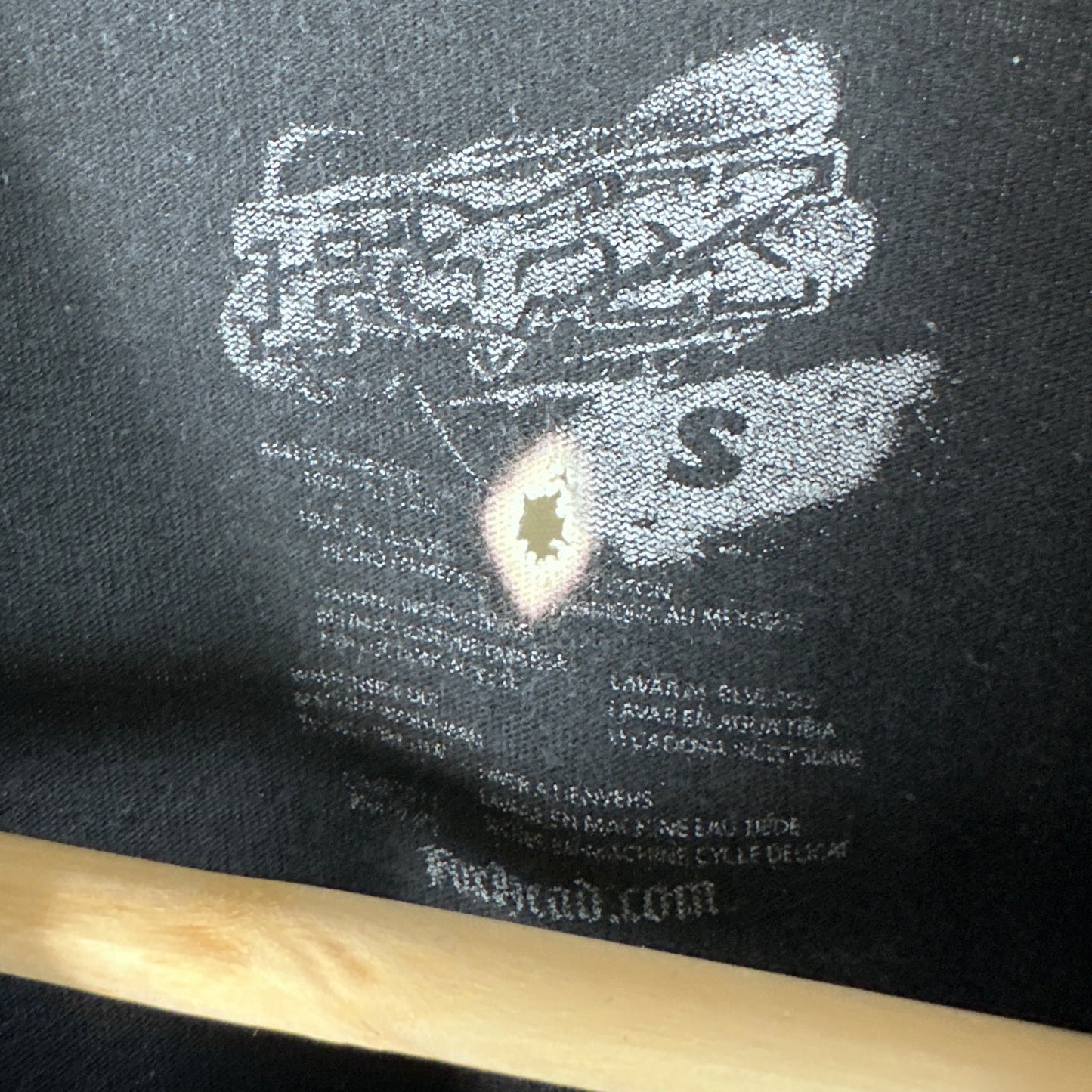 Fox Racing Black/White Tattoo Print Tee