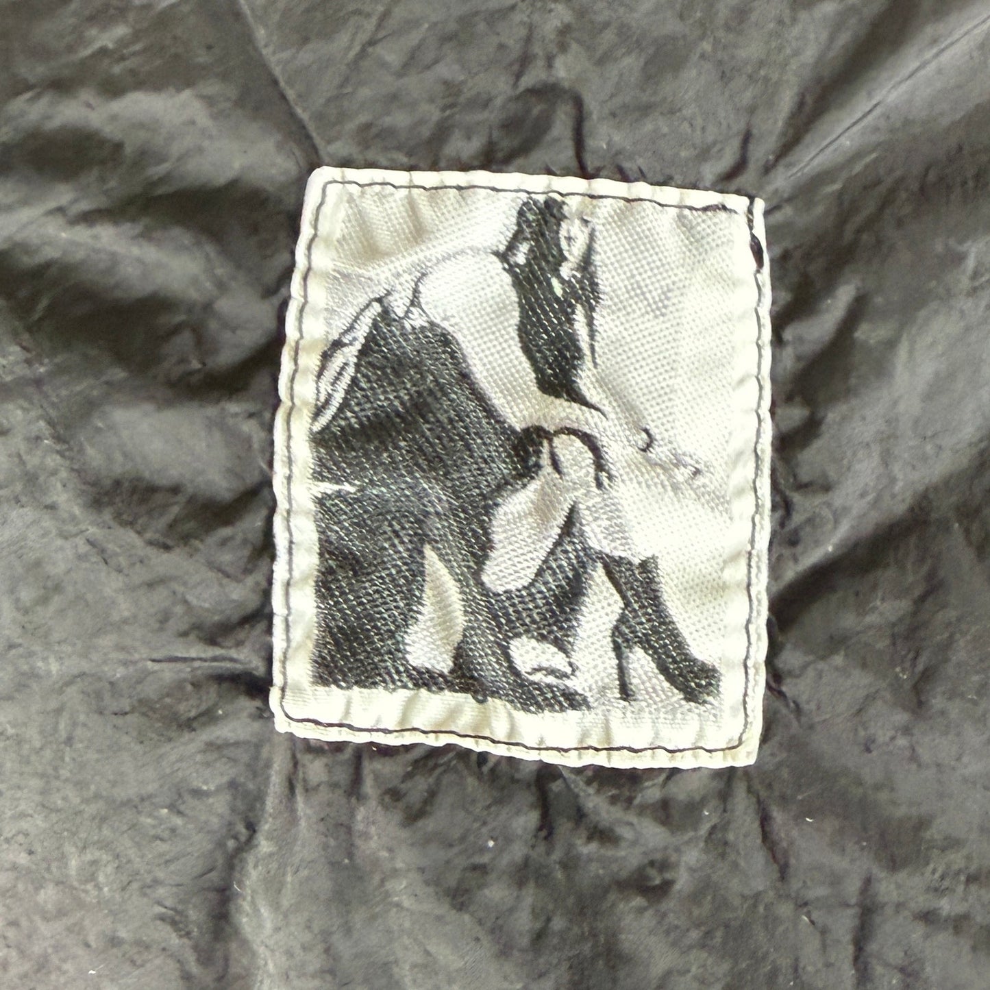 Rick Owens DRKSHDW Snap Front Black Coach Jacket