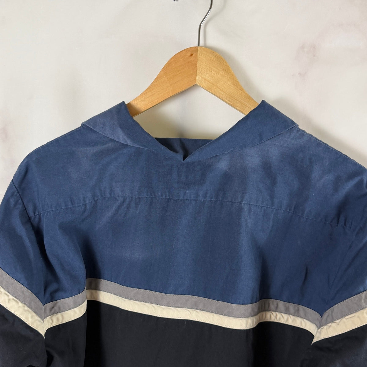 Vintage Hysteric Glamour Blue Mechanics Work Shirt