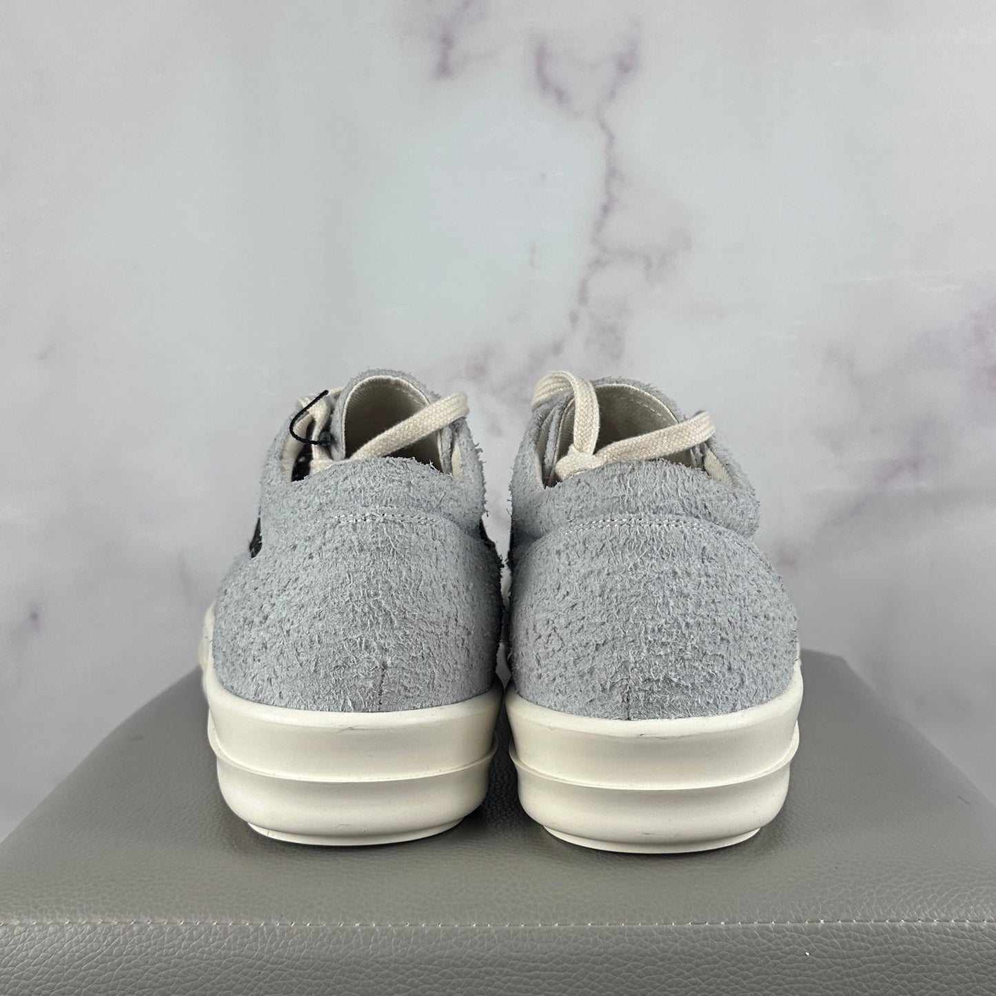 Rick Owens DRKSHDW Vintage Sneaker Oyster/Black Suede Low