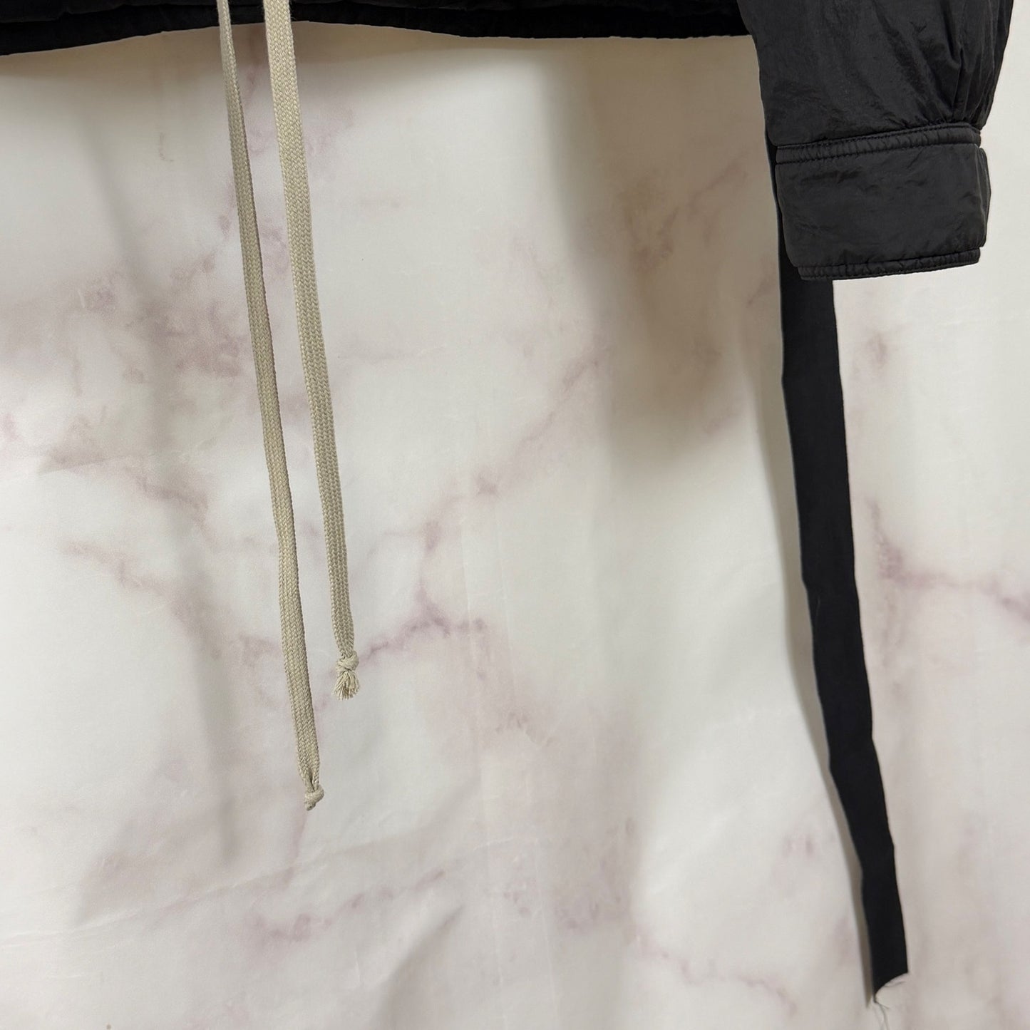 Rick Owens DRKSHDW Snap Front Black Coach Jacket