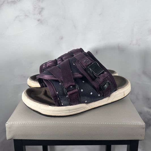 Visvim Navy Purple Polka Dot Christo
