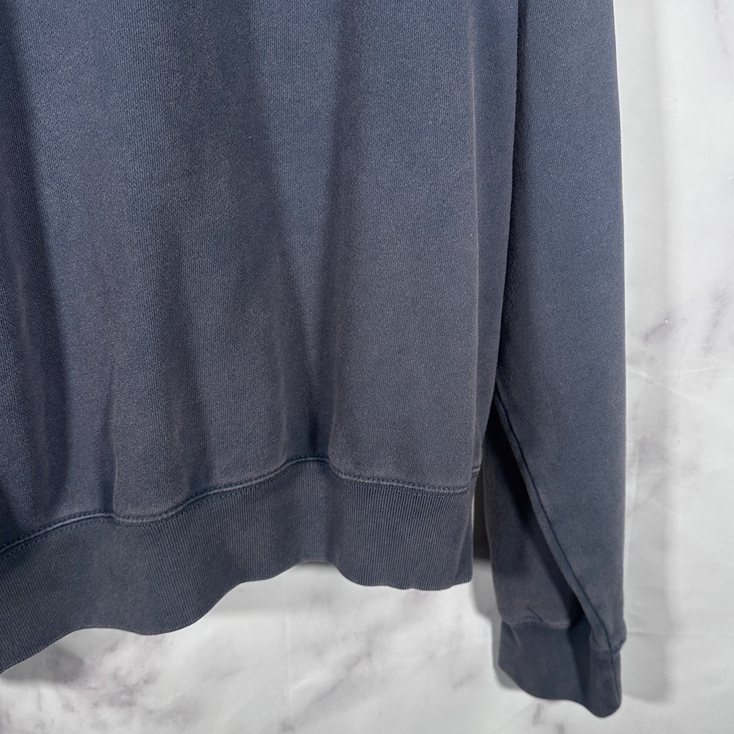 Malbon x Gap Heavyweight French Terry Blue Logo Hoodie