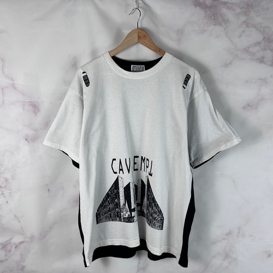 Cav Empt S/S19 Two Point Contrast Perspective Tee