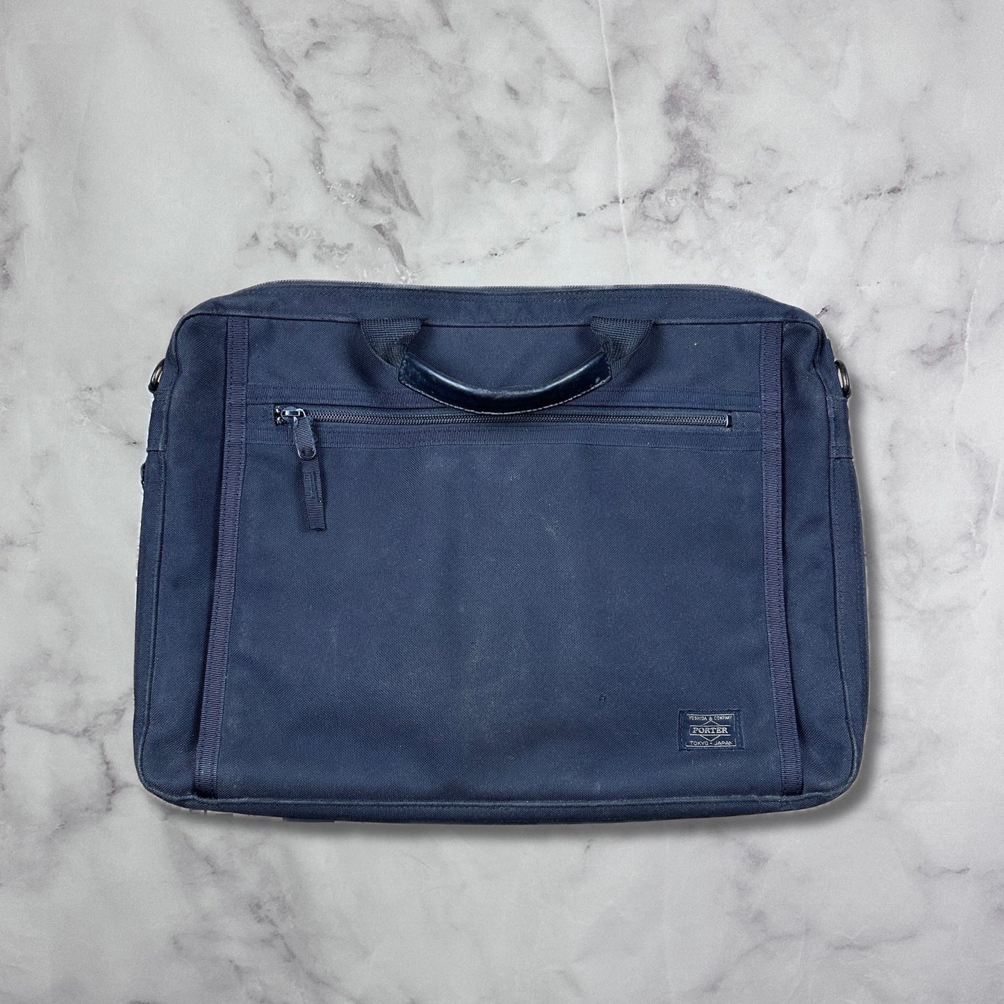 Porter Yoshida & Co. Black CLIP Two-Way Briefcase