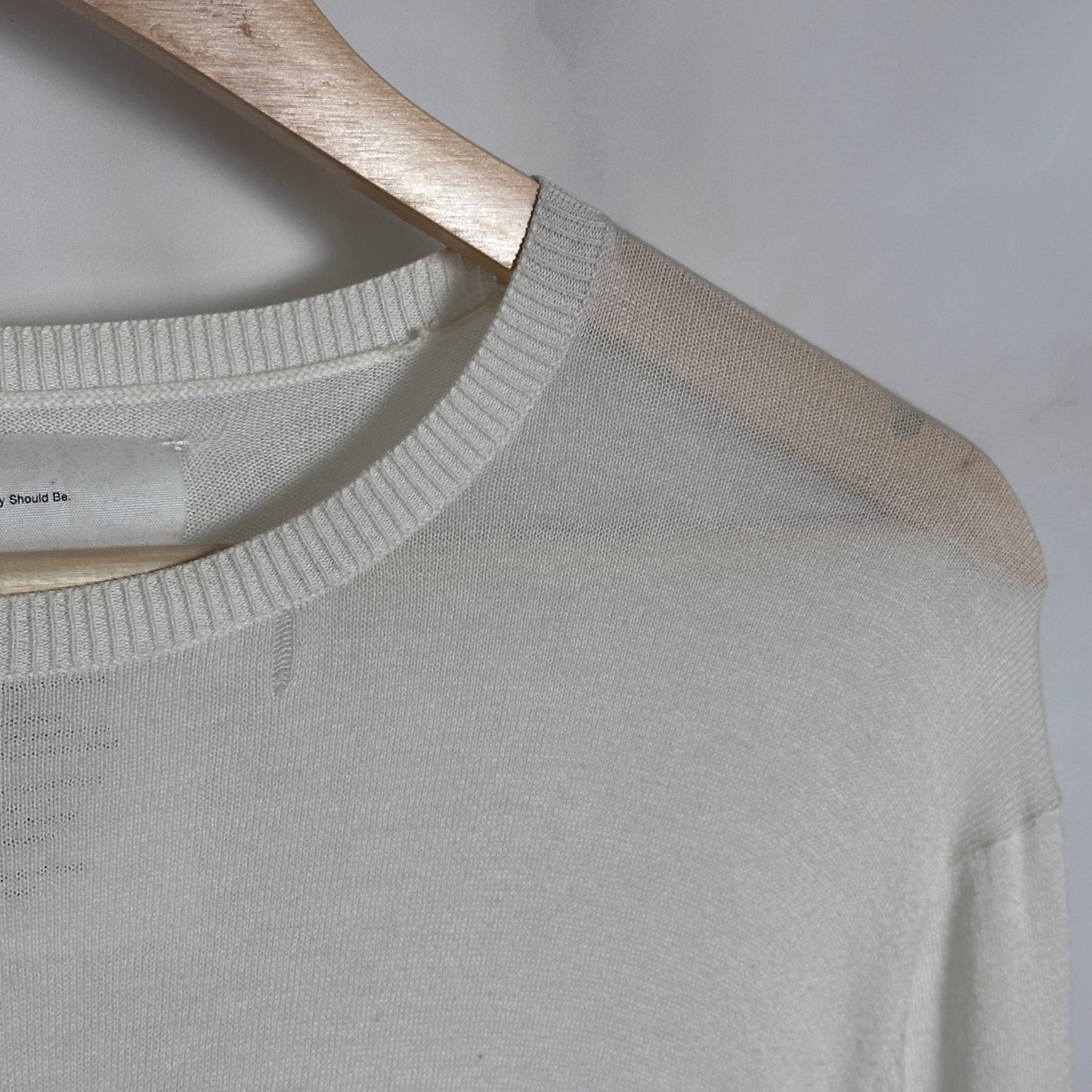 WTAPS White Sleeve Stripe Sweater
